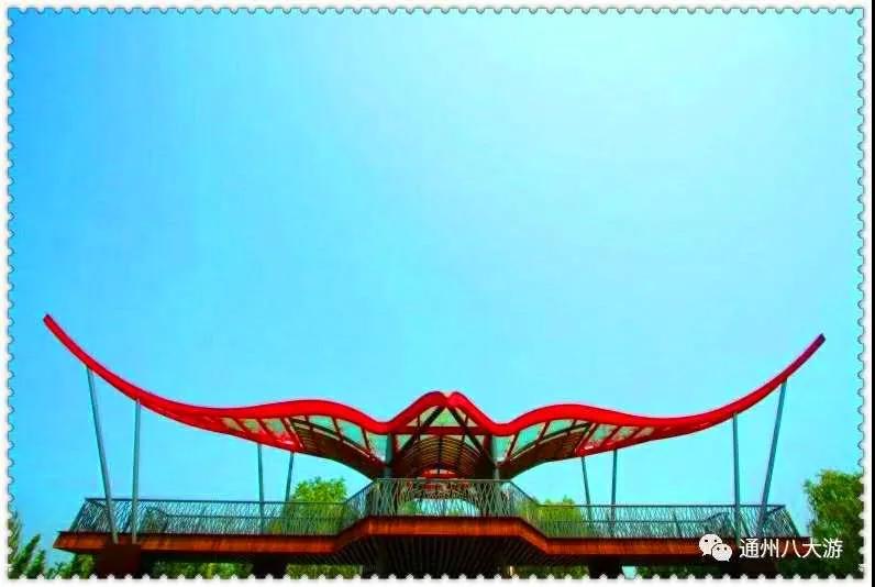 云游通州：漫游台湖公园看破铜烂铁变环保艺术品