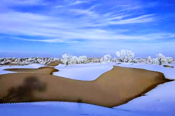 巴音布鲁克镇冬天的生活,巴音郭楞自治州和静县冬天