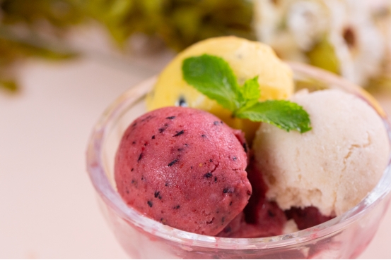 在家制作网红冰淇淋材料,自制水果冰淇淋无淡奶油无炼乳