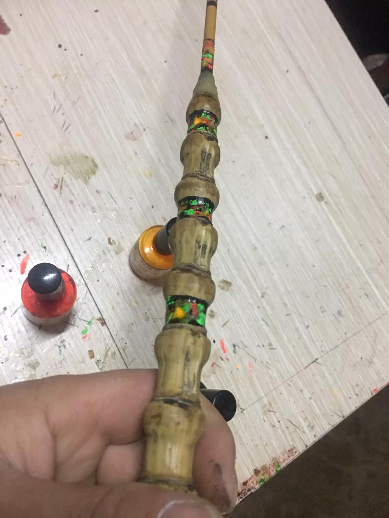 手竿换把怎么换,罗汉竹手竿