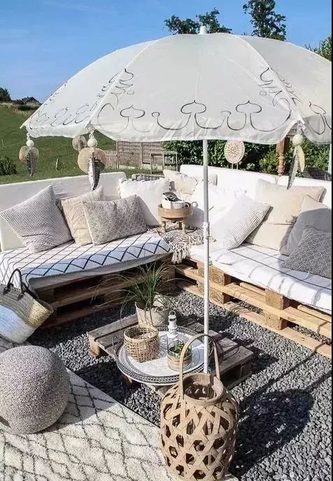 户外遮阳伞使用技巧图片,户外遮阳伞选择方式