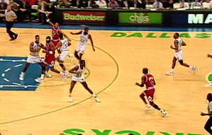 历史三大最伟大进球乔丹空中停留,乔丹十大变态后仰进球