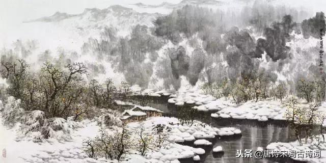 一场大雪洋洋洒洒而来,带雪的唯美唐诗宋词