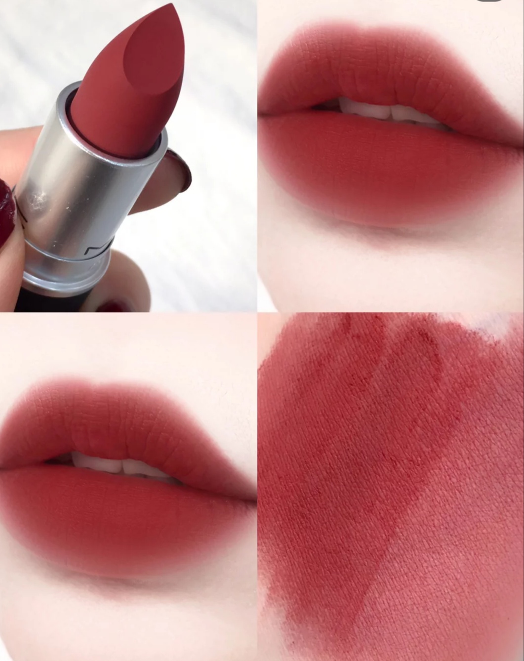 mac这几款值得拥有的冷门颜色,mac口红velvetteddy试色