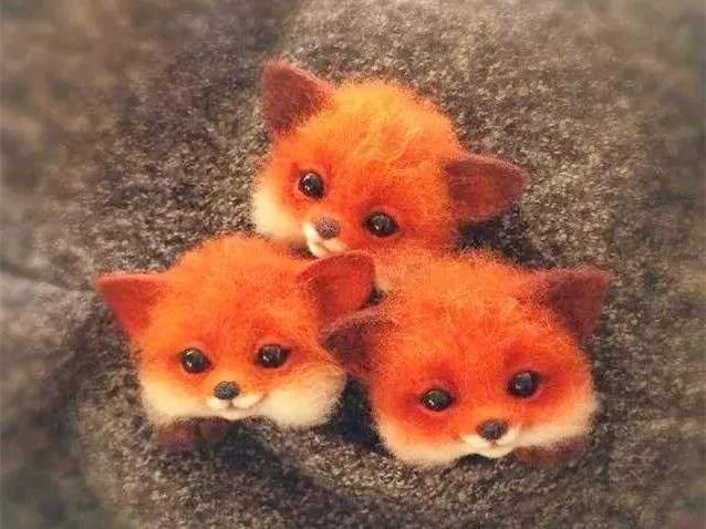 毛毡手工diy成品售卖,手工diy羊毛毡人物