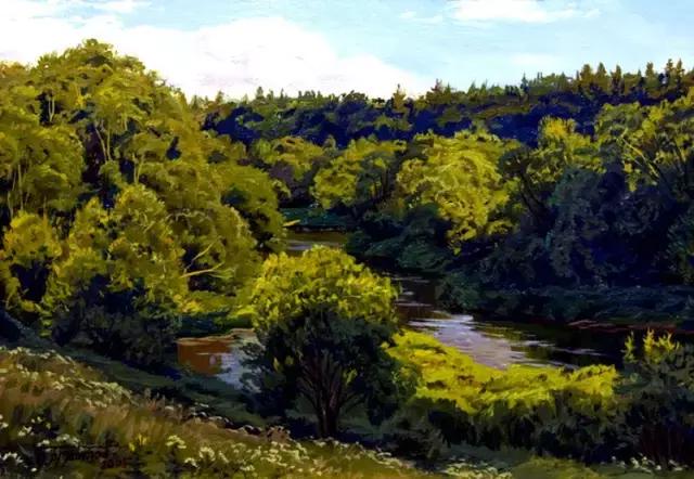 忻东旺油画俄罗斯风景作品,33幅俄罗斯精美风景油画