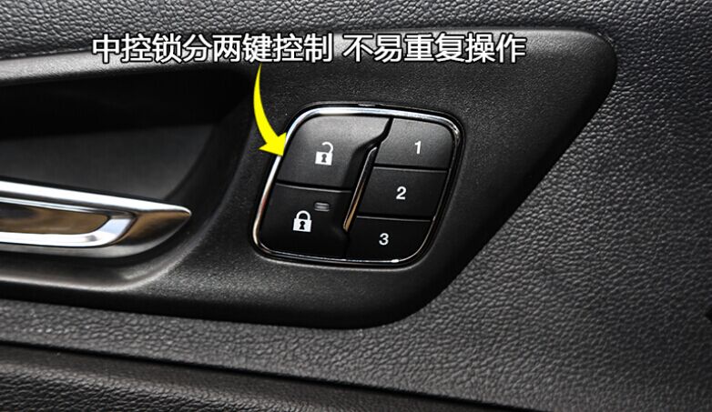 福睿斯后视镜折叠按键图解,2019福睿斯质享版所有按键图解