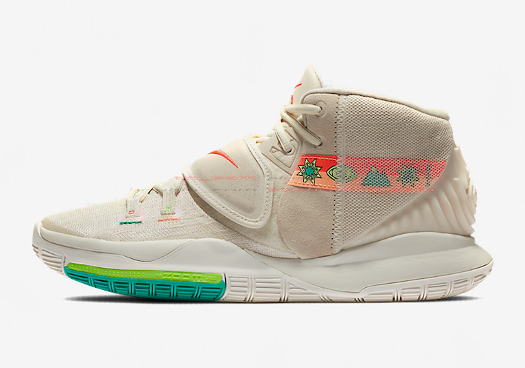 nikekyrie7黑红配色,nikekyrie6粉蓝色瑕疵