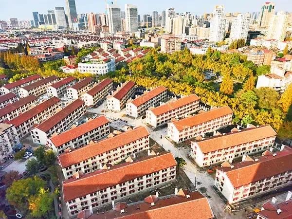 此劳模新村何以植物命名马路，以至美得像江南园林？