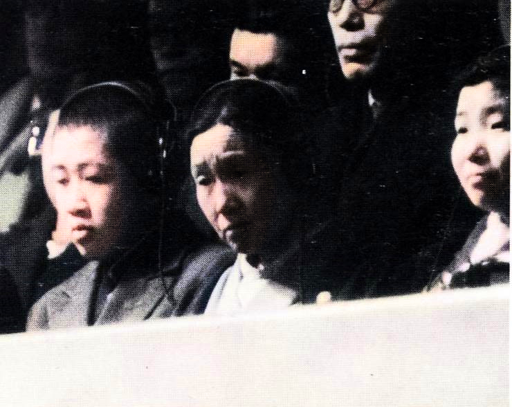 战犯老照片,处决日本七大战犯影像