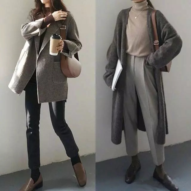 韩系冬季甜美气质穿搭,搭配参考韩系十足的温暖冬季穿搭