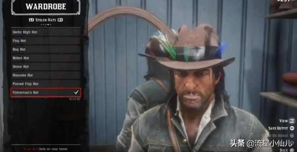 荒野大镖客捡的帽子怎么保存,荒野大镖客打掉三个人的帽子