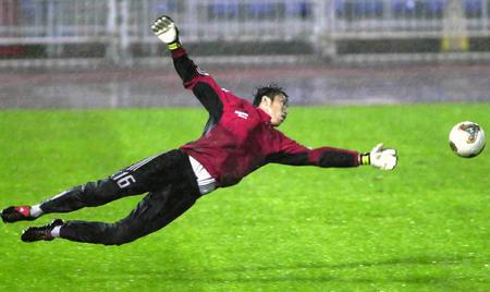 足球守门员教学指导思想,足球教学守门员鱼跃