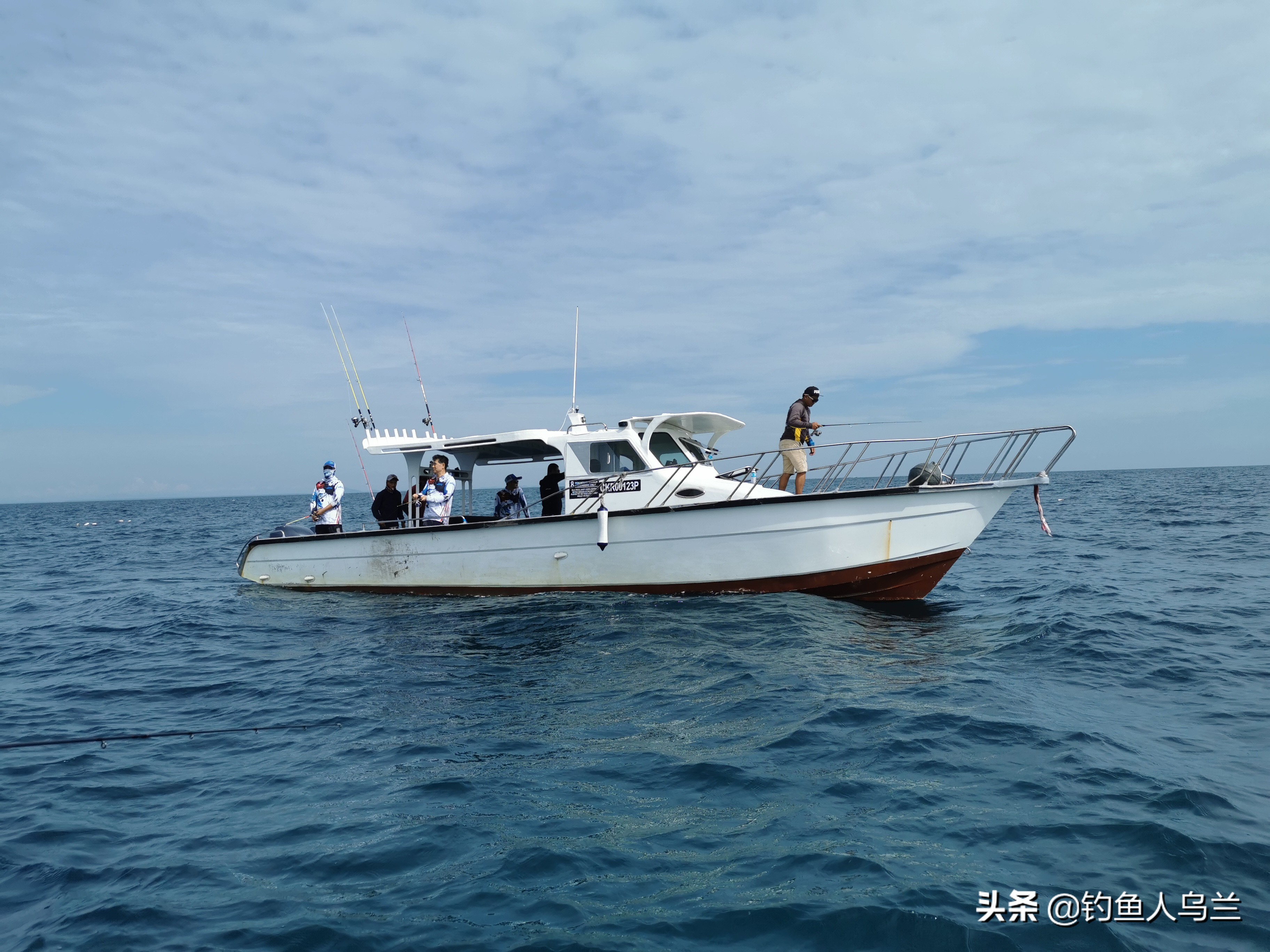 云冰海钓,海钓钓起旗鱼