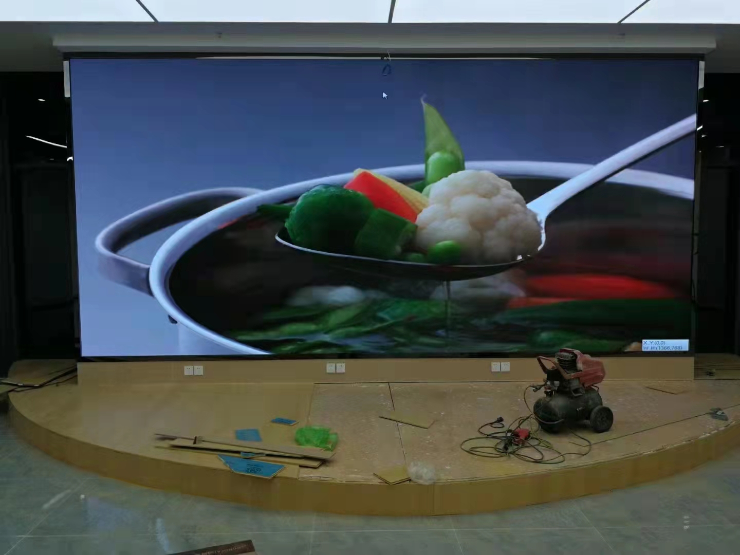 酒楼舞台硬包背景墙,达州酒楼舞台屏