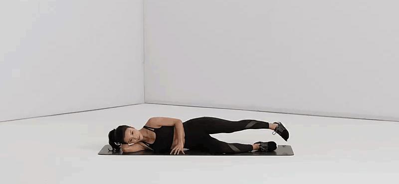 大腿内侧紧致训练10个动作,睡前10分钟紧致动作