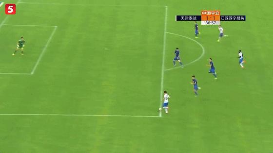 惠家康中超集锦,惠家康在泰达进过几个球