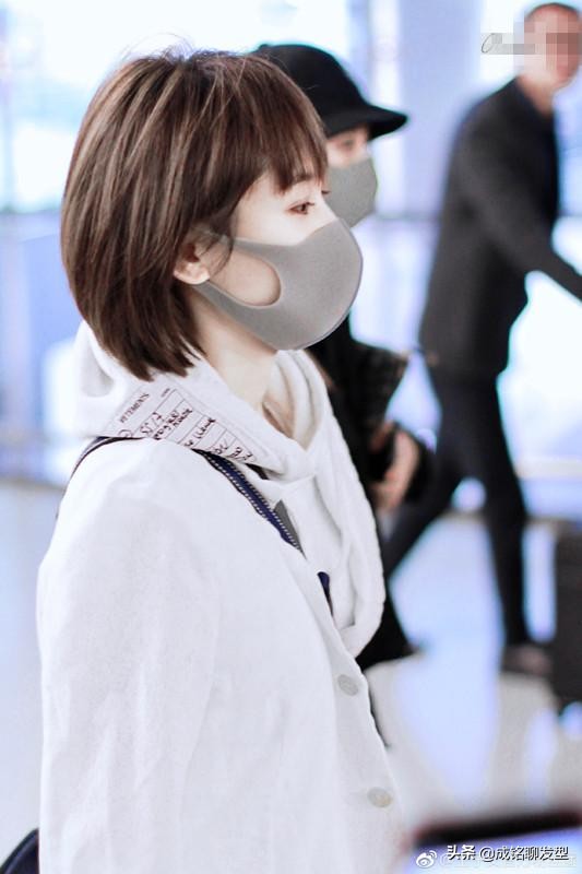 王子文发型短发王牌对王牌,短发女生发型图片王子文