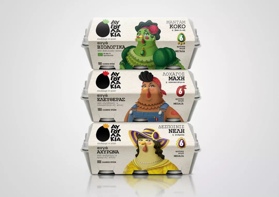 鸡蛋包装还可以这样利用,鸡蛋极简高端包装设计