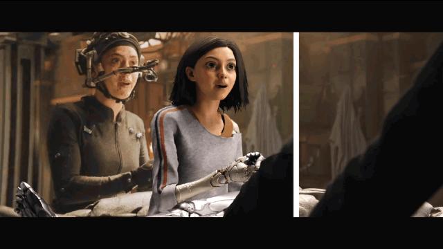 阿丽塔精彩瞬间,阿丽塔惊艳的照片