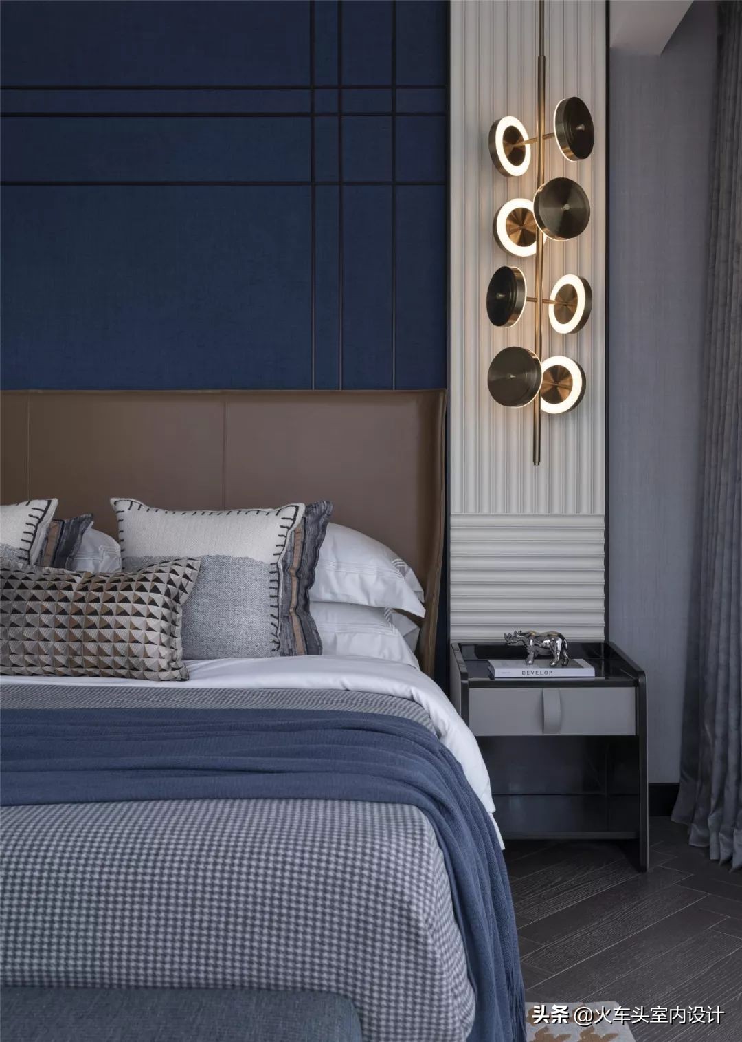 意式顶级轻奢风样板房,意式轻奢样板间