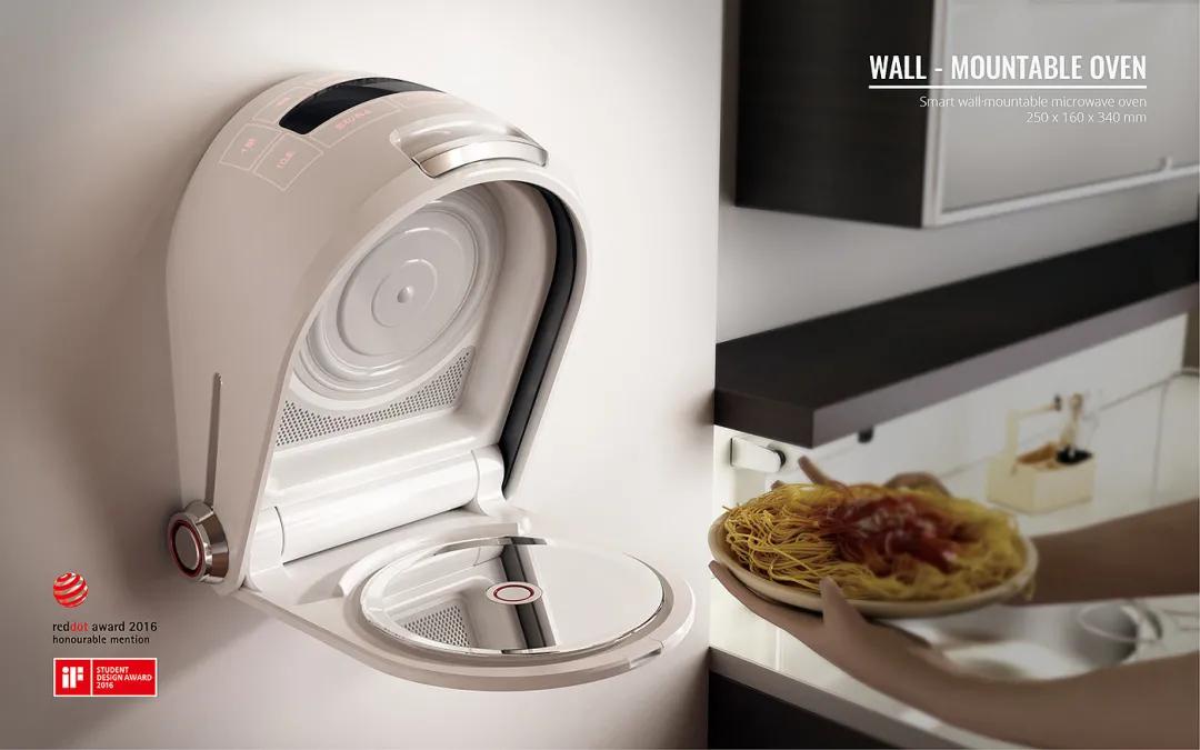 合肥微波炉设计,厨房放微波炉柜子设计