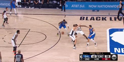 就你叫东契奇啊？乔治反弹砍35分，鱼竿送你了