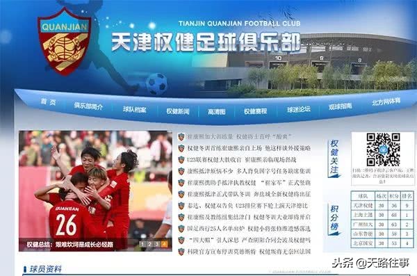 天津权健足球队视频,天津权健足球队员名单