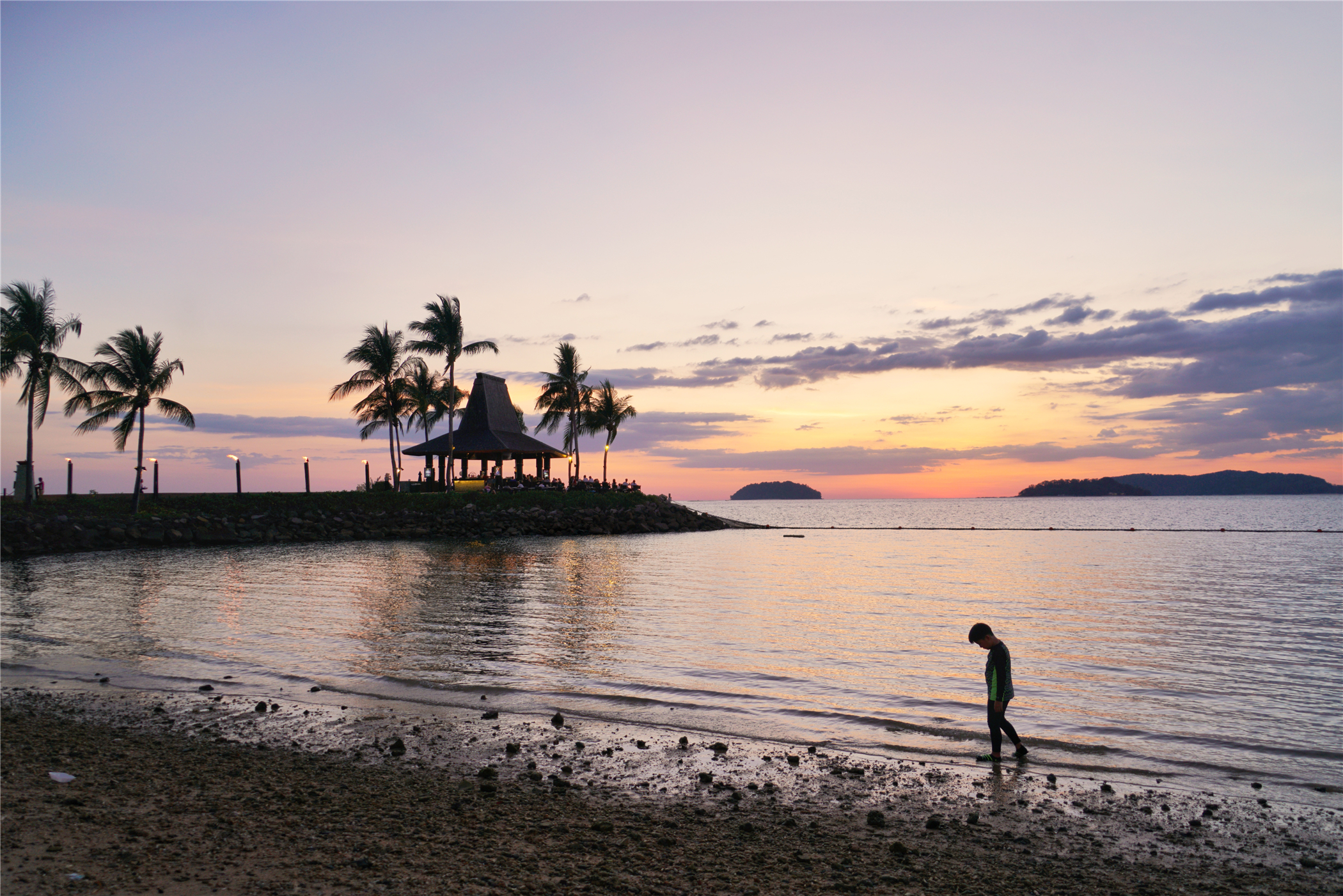 风下之乡小说,沙巴落日最美的时候