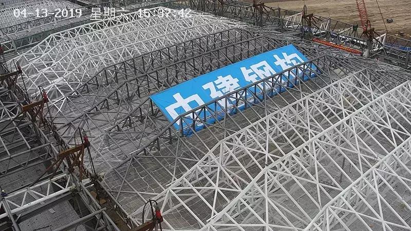 中建钢结构施工现场视频,中建钢构建造方法