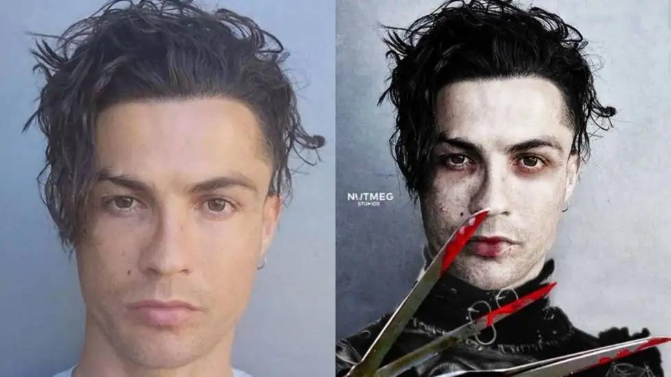 c罗花式gif,c罗被恶搞的视频