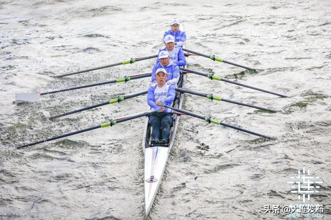 马栏河上比赛！看见奥运冠军了！