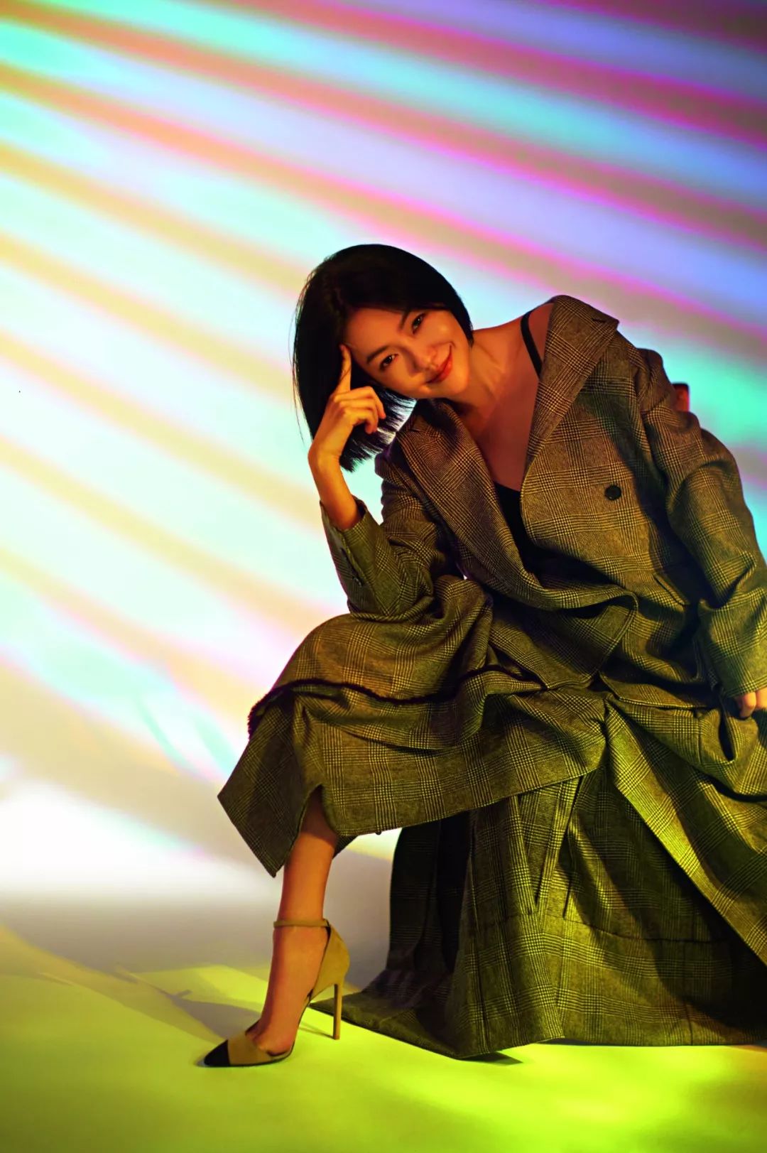 小S被分成两半的女人