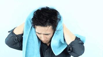 电吹风导致头发干枯、分叉？有了这个微米级日本干发帽，不伤发不掉毛，3分钟头发就干了