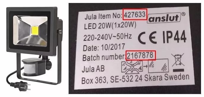 「火腿快新闻」LED灯干扰业余电台通联丨瑞典DIY零售商Jula召回一款灯具