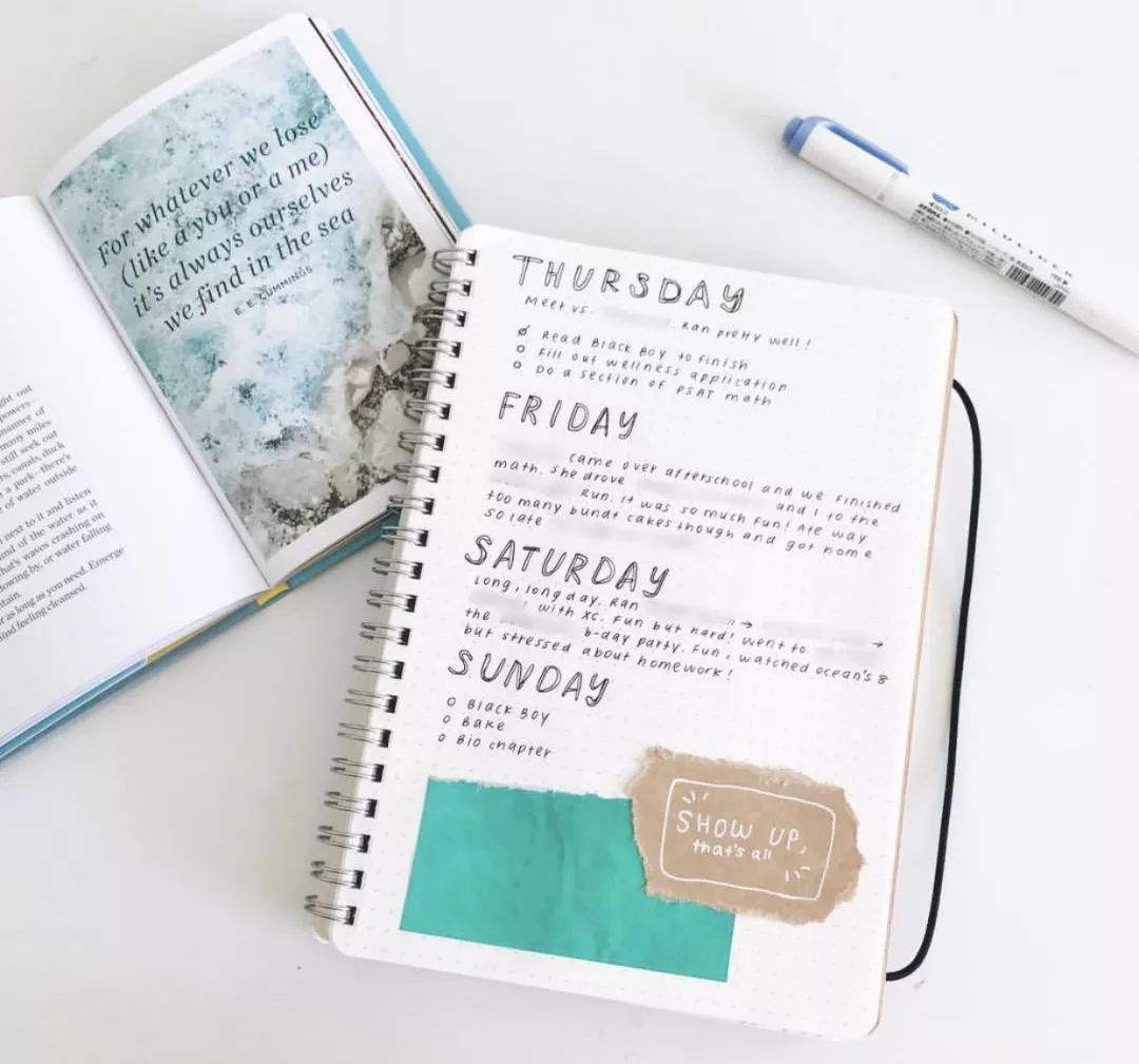 又简单的又好看手帐排版,超简单的手帐排版教程