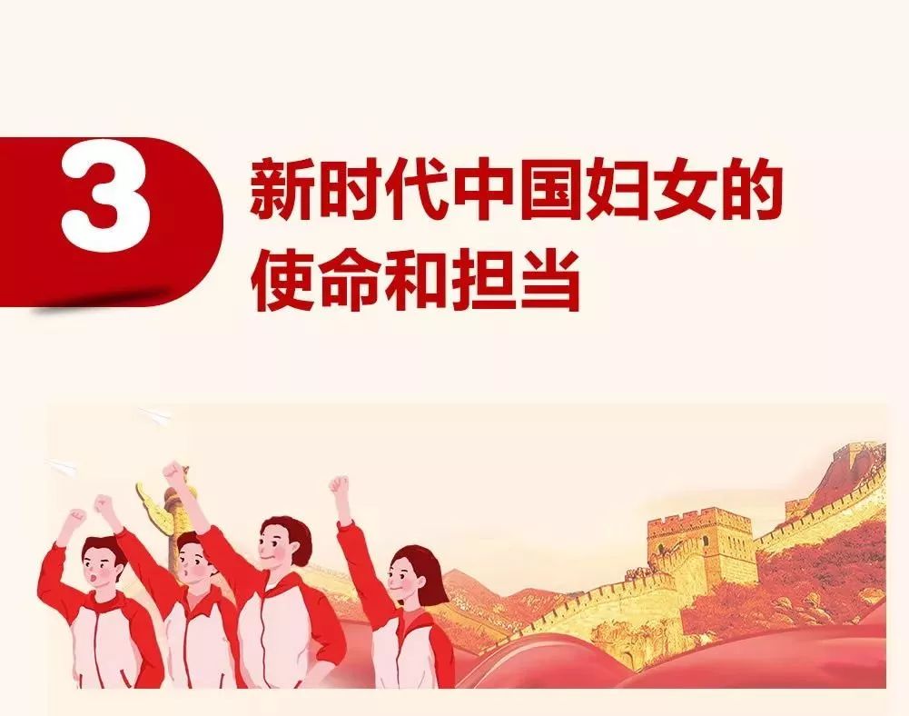 图解中国妇女十二大报告，一起学起来