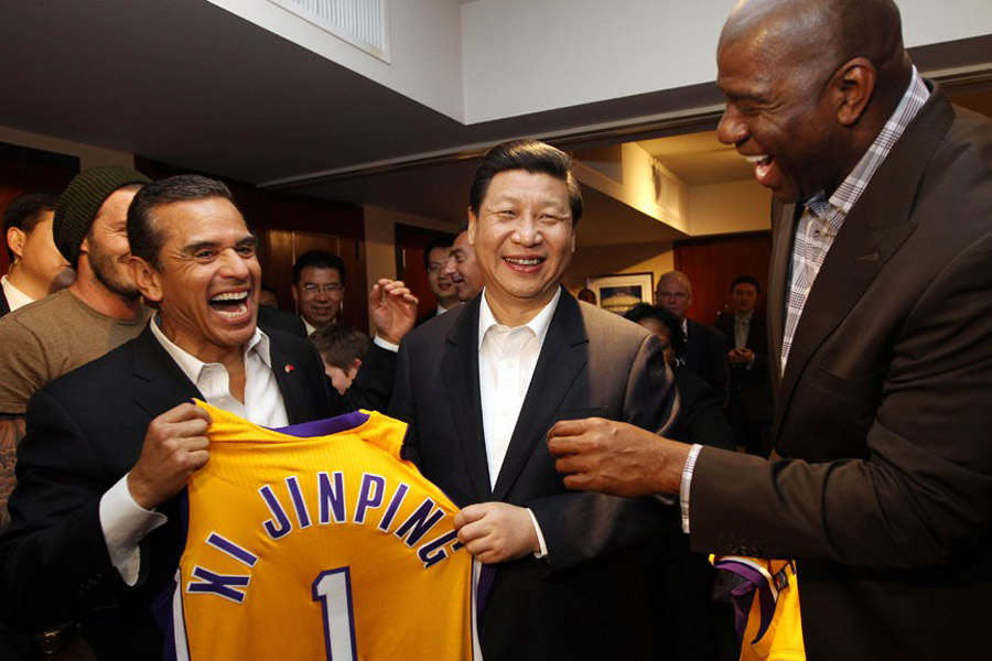 现场观看巴新国乒训练，习*平近**“体育外交”再添新故事