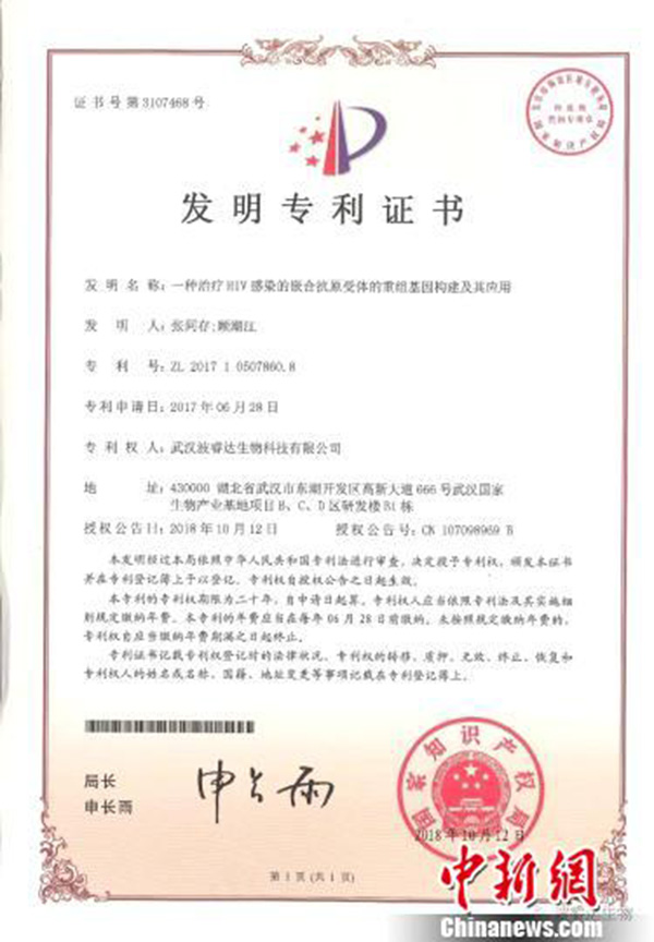 中国两位教授发明治愈艾滋方法,cart治疗艾滋病最新研究进展