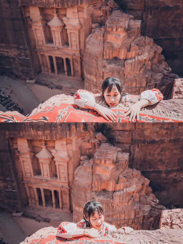ins打卡圣地,玫瑰之城约旦佩特拉古城