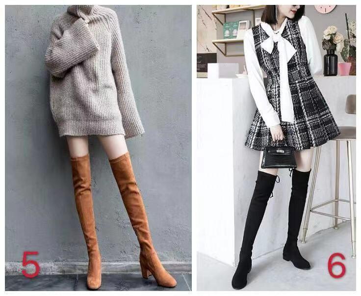 长靴怎么搭配好看又简单,过膝长靴穿上分分钟拥有大长腿