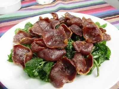 云南寻甸牛干巴做法,舌尖上的云南普洱茶