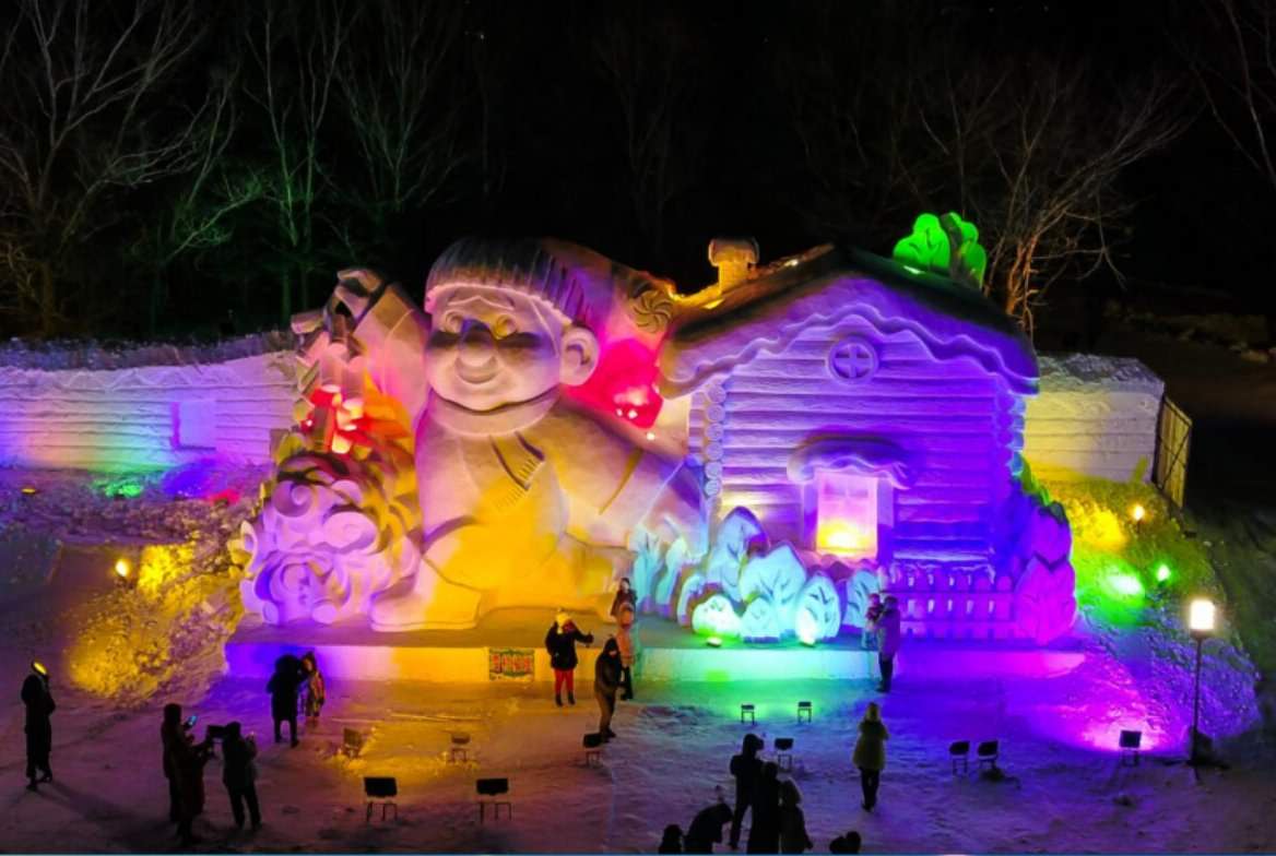 黑龙江伊春国家森林公园,伊春森林冰雪大世界