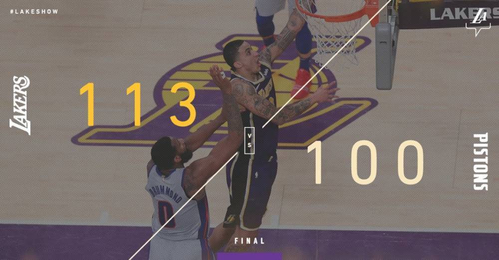 湖人大胜国王库兹马集锦,湖人晋级西决库兹马