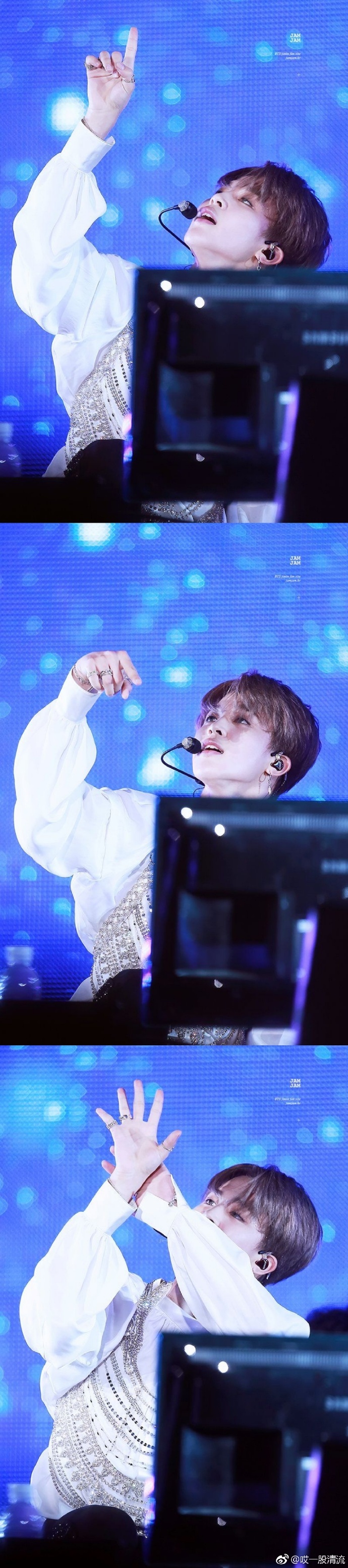 190127看完演唱会的实况电影后，阿米们都说给智旻尼的颜值跪了！