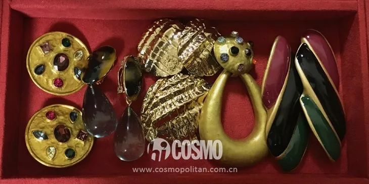 耳夹无耳洞高级款倪妮,倪妮同款耳环中古