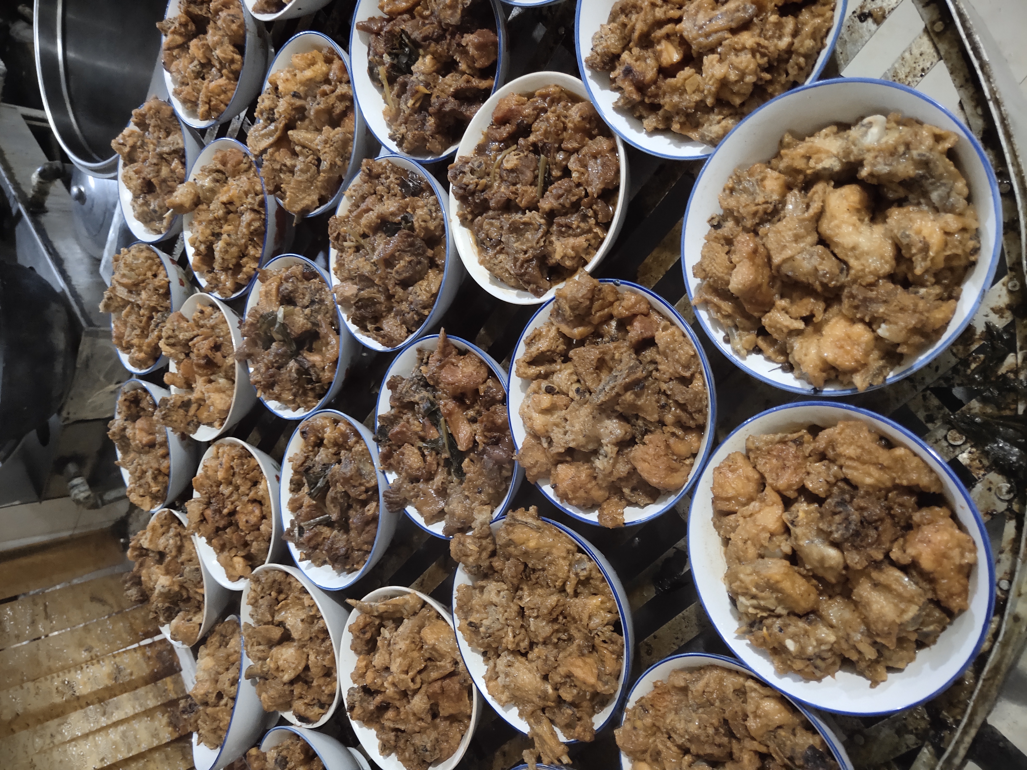 千年美食,开封蒸扣碗做法