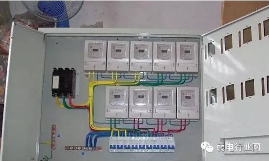 带汇流排配电箱接线安装图解,配电箱安装接线教学