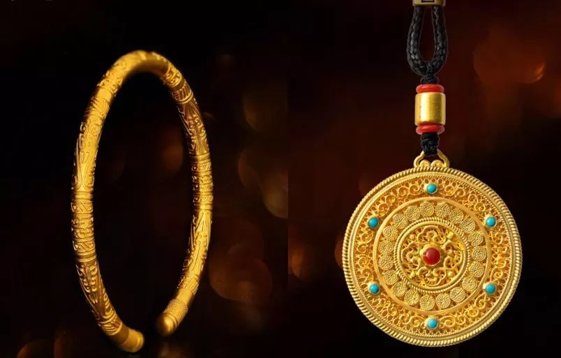 中国黄金古法传承系列,新晋网红古法黄金