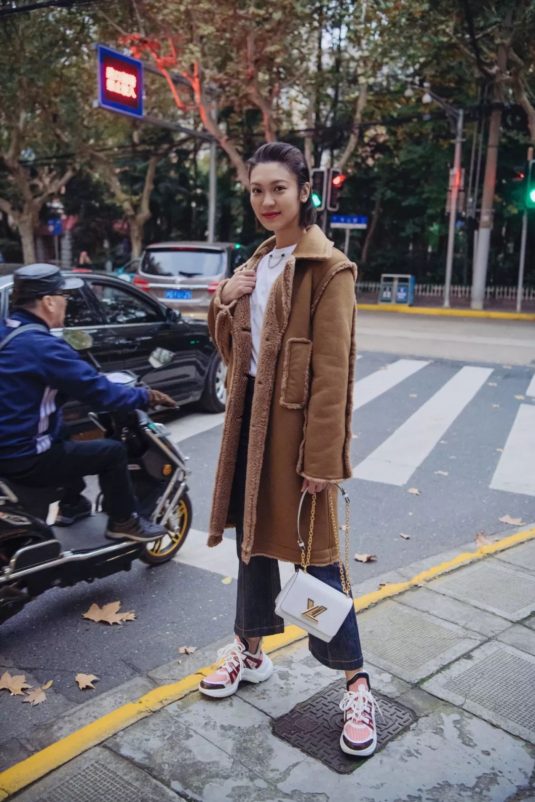 当LV遇上南宁校服,lv街拍tommy